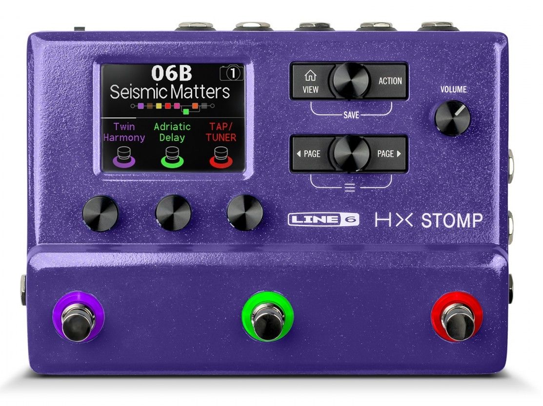 Line6 HX Stomp Purple Limited Edition