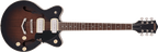 Gretsch G2655 P90 Streamliner Center Block Brownstone con V Stoptail