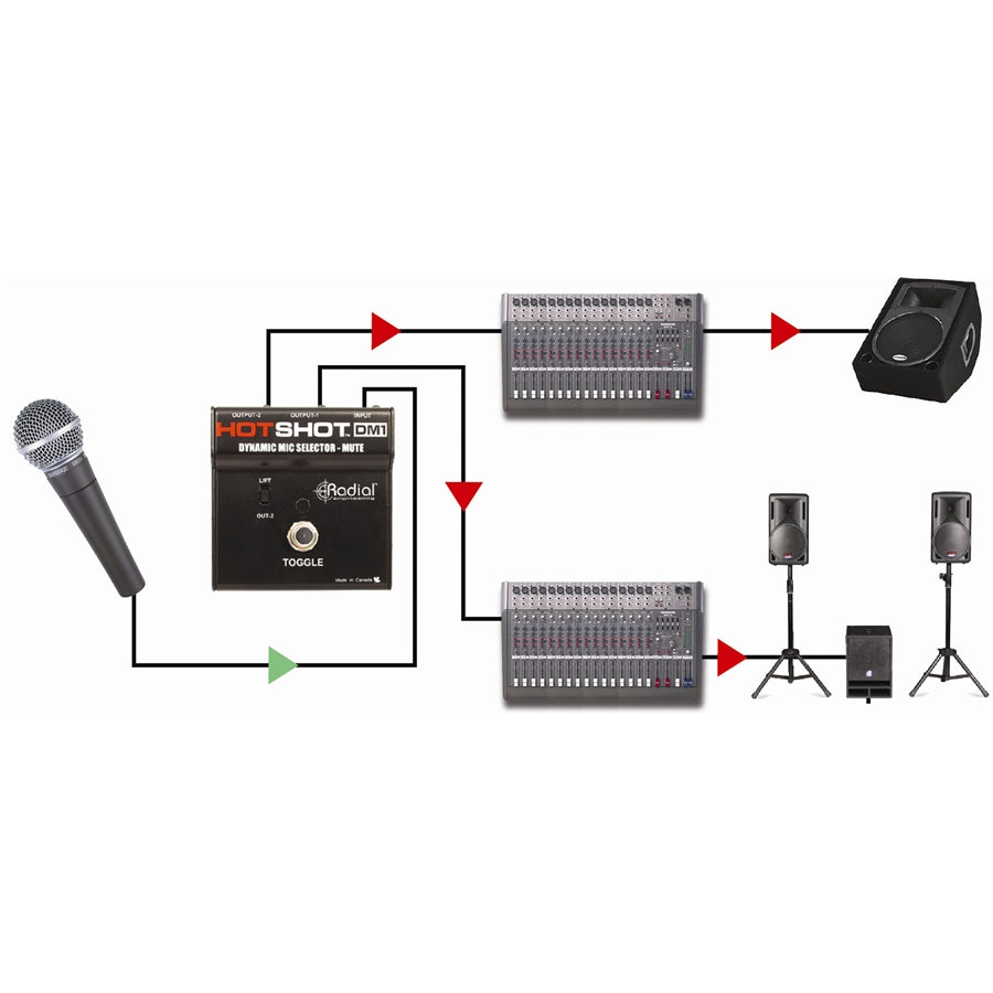 Radial Engineering Hot Shot DM1