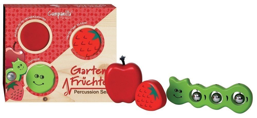 Gewa Campanilla Set Percussioni Amici Del Giardino 3 Pz.