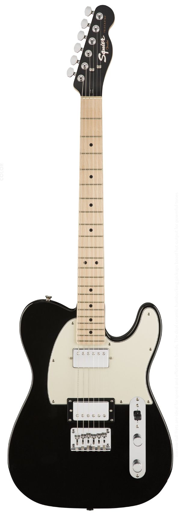 Squier Contemporary Telecaster Hh Black Metallic