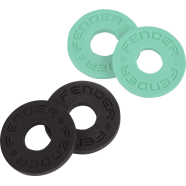 Fender Strap Blocks 2 Black 2 Surf Green 4Pz