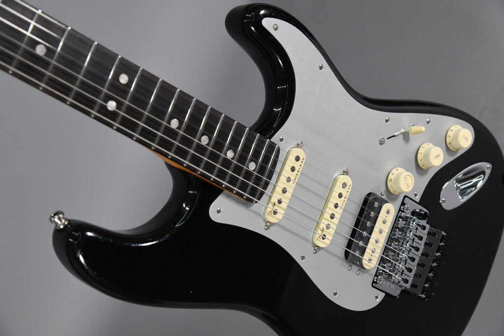 Fender American Ultra Luxe Stratocaster Hss Floyd Rose Mystic Black