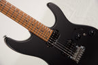 Ibanez Az2402-Bkf Black Flat con Case Chitarra Elettrica