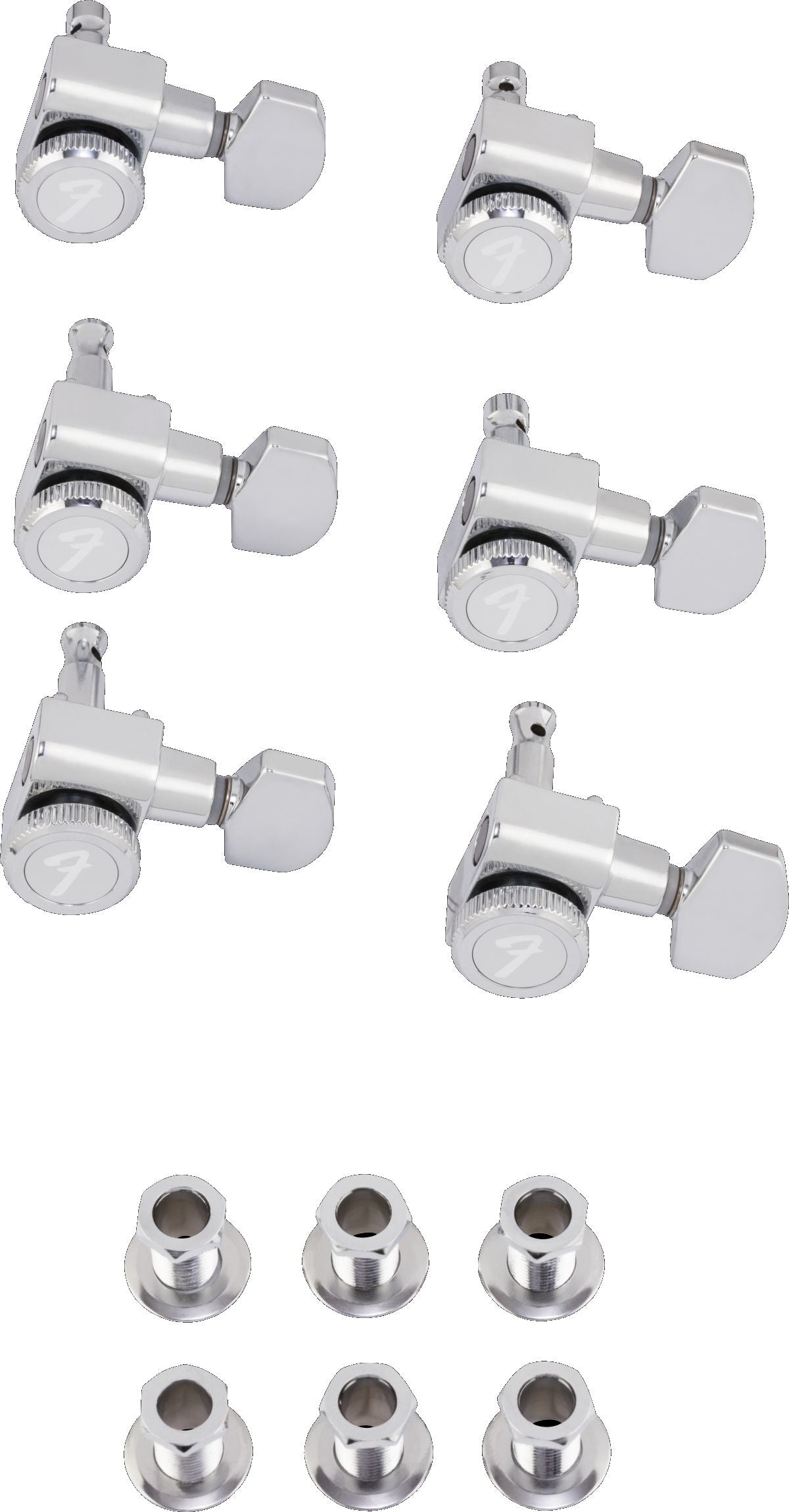 Fender Schaller Locking Tuning Stratocaster Telecaster Chrome