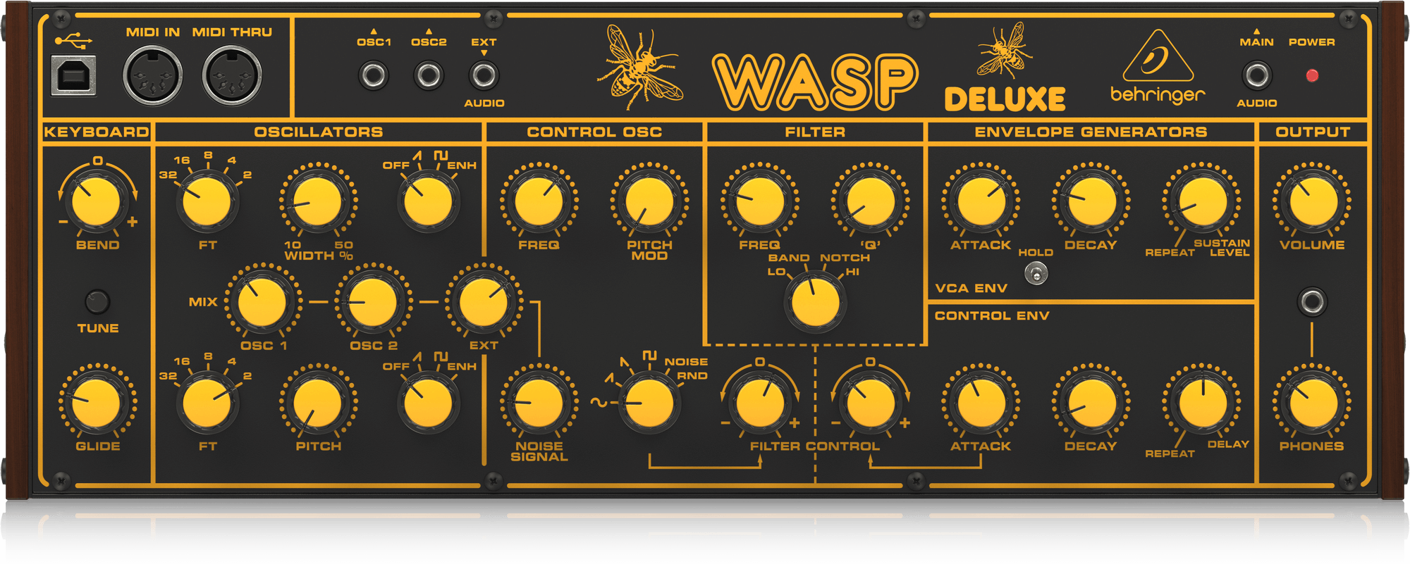 Behringer Wasp Deluxe Hybrid Synthesizer