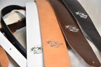 Your Music Tracolla 7 Cm In Cuoio Imbottita Brown Made In Italy