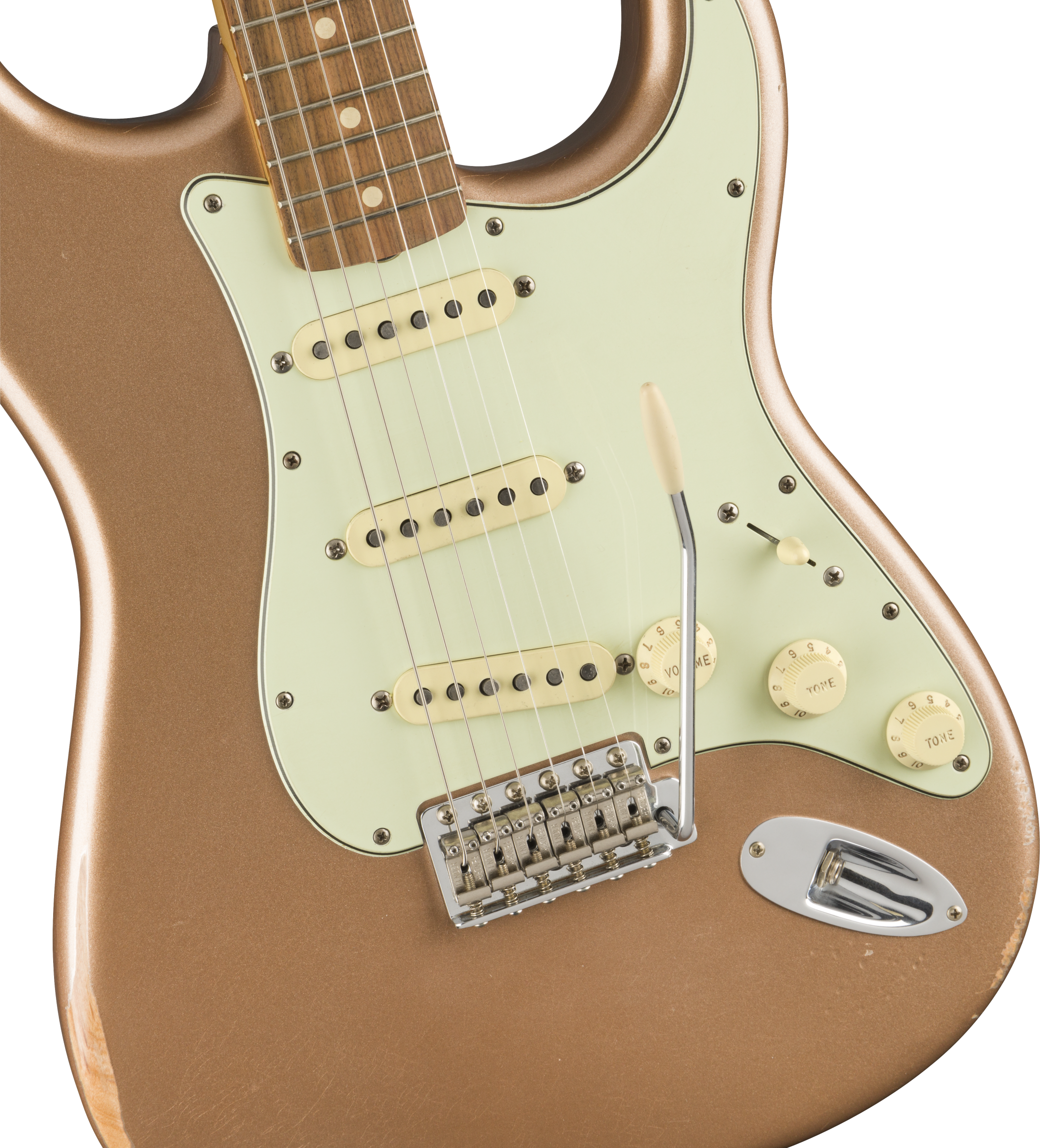 Fender Vintera Road Worn 60S Stratocaster Firemist Gold