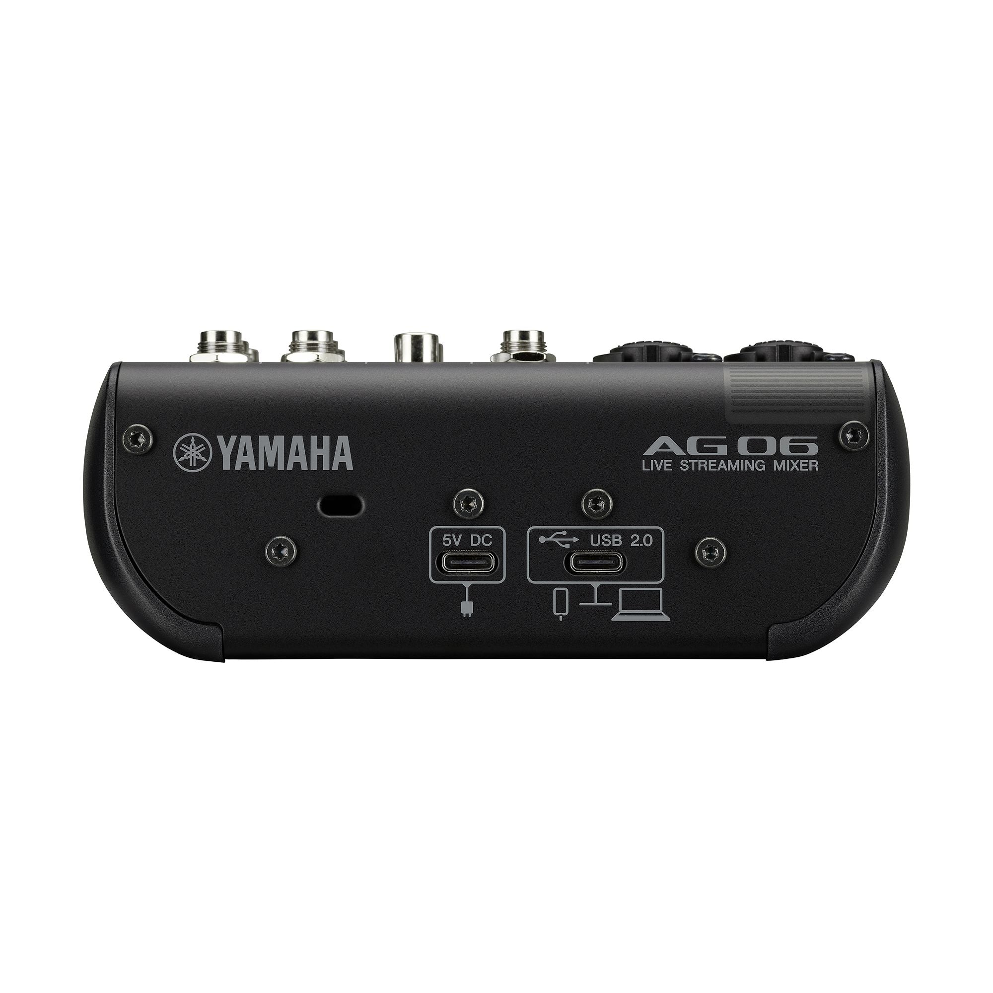 Yamaha Ag06Mk2 Black Mixer 6 Canali Live Streaming con Usb ed Interfaccia Audio