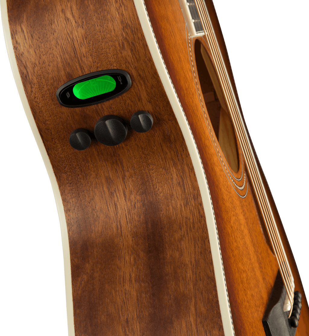 Fender Paramount Pm3 Triple 0 All Mahogany Natural