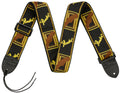 Fender Tracolla 2' Monogrammed Black Yellow Brown