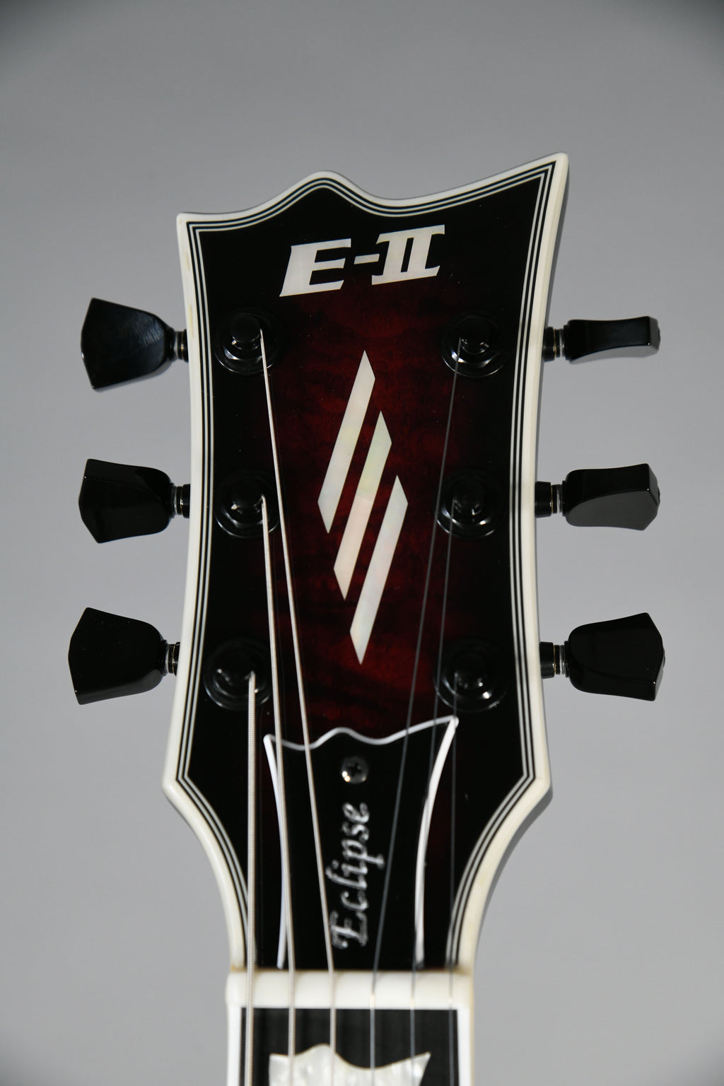 ESP EII Eclipse See Thru Black Cherry Burst with Case