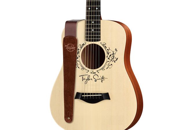 Taylor 412620 Tracolla Swift Signature Guitar Strap Brown