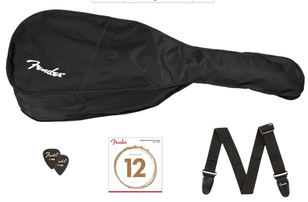 Fender Fa115 Dreadnought Pack Natural