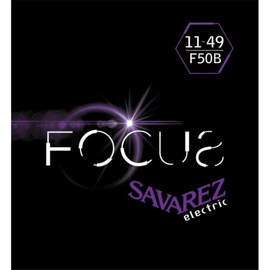 Savarez F50B Focus Electric Guitar Strings 11-49, Set/6
