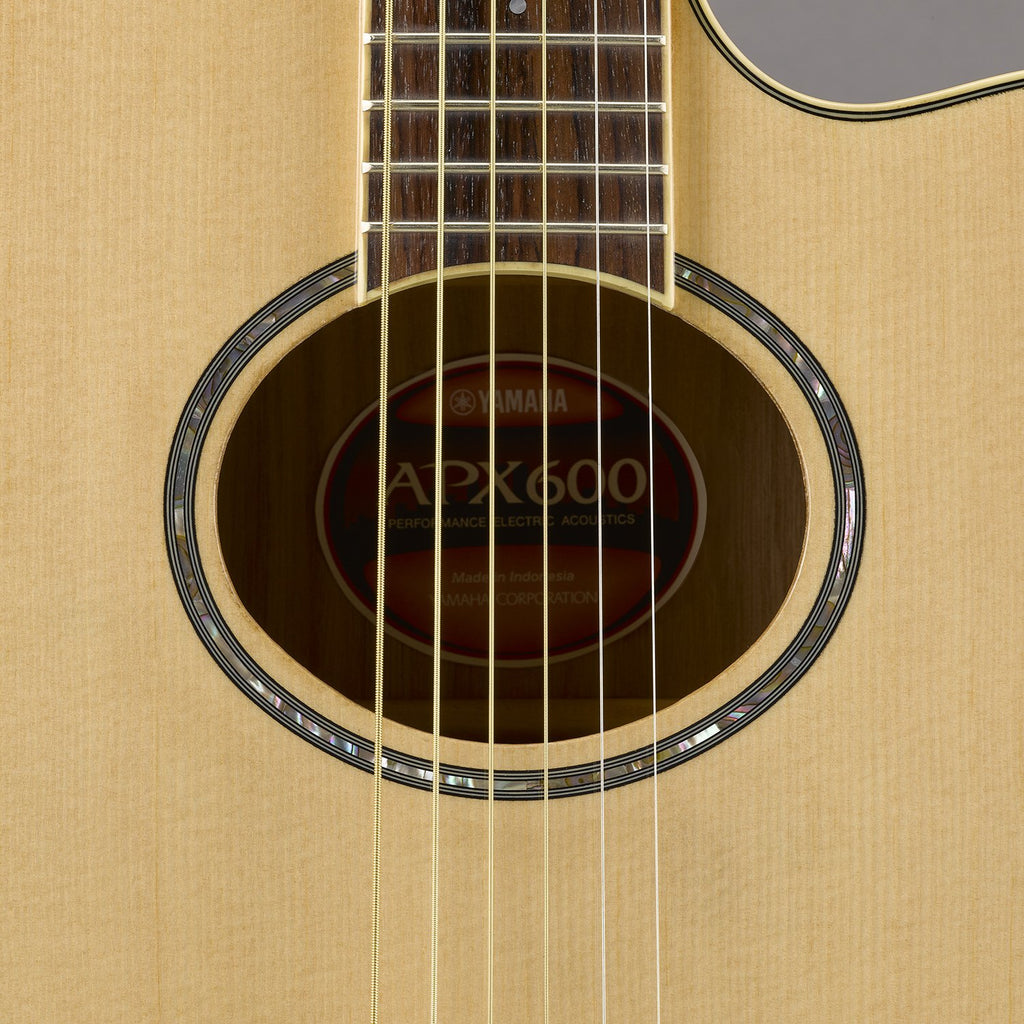 Yamaha Apx600 Chitarra Acustica Elettrificata Natural