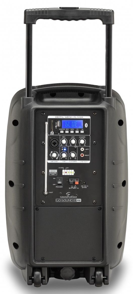 Soundsation Go Sound 10Air Sistema Portatile da 10' con App Go-Sound Air 2 Micro