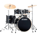 Tama IP50H6W-HBK Imperialstar 5 Pz. con Piatti Meinl Hairline Black