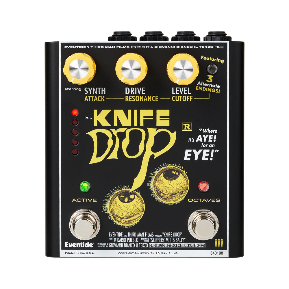 Eventide KNIFE DROP - FUZZ OCTAVE + MONOPHONIC SYNTH - Jack White Signature