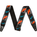 Fender Tracolla  Neon Monogrammed Blue Orange Strap