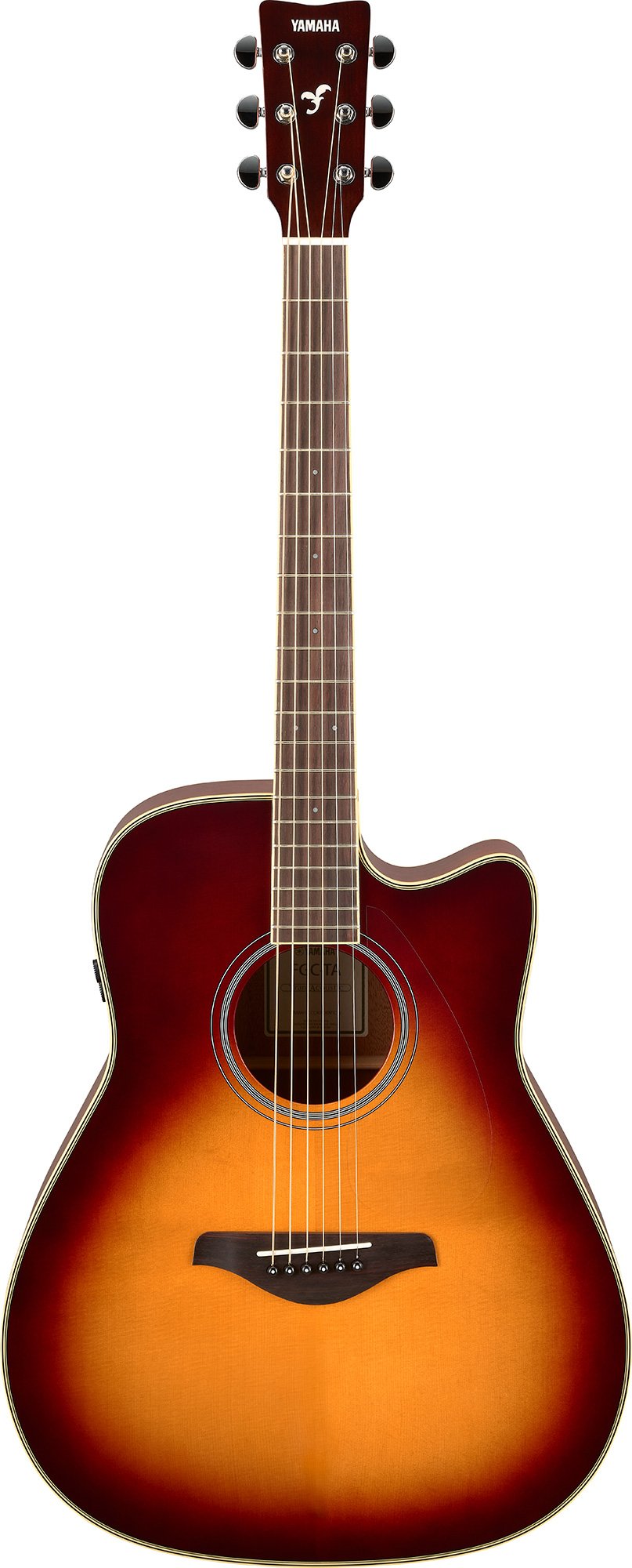 Yamaha Fg-Ta Transacoustic Brown Sunburst Chitarra Acustica Elettrificata