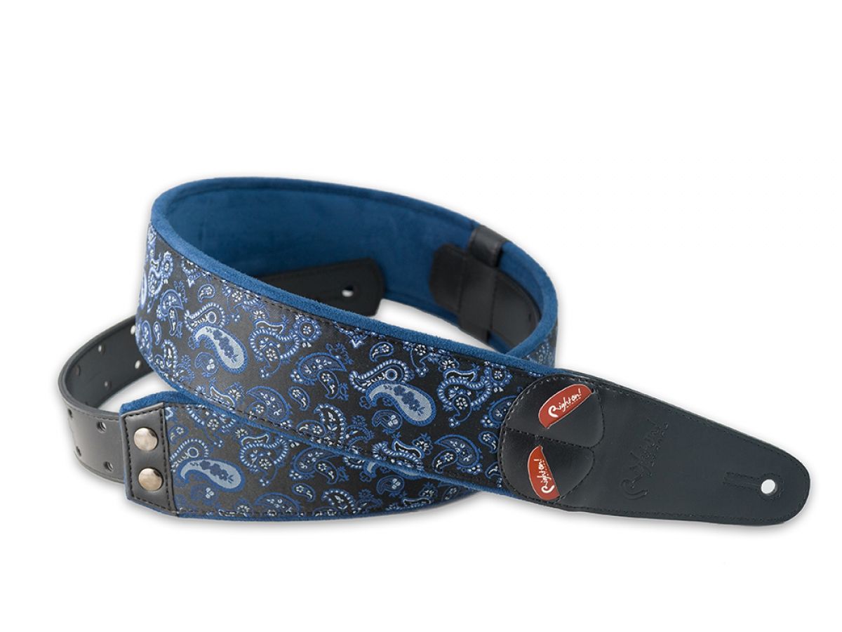 Righton Paisley Blue Guitar Strap