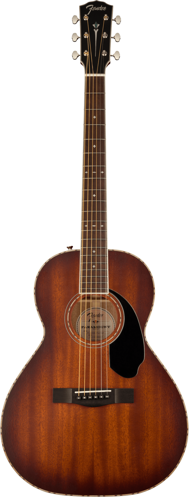 Fender Paramount PS220E Parlor Aged Cognac Burst con Case
