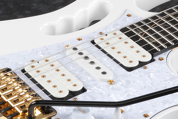 Ibanez Jem7Vp Steve Vai White with Bag