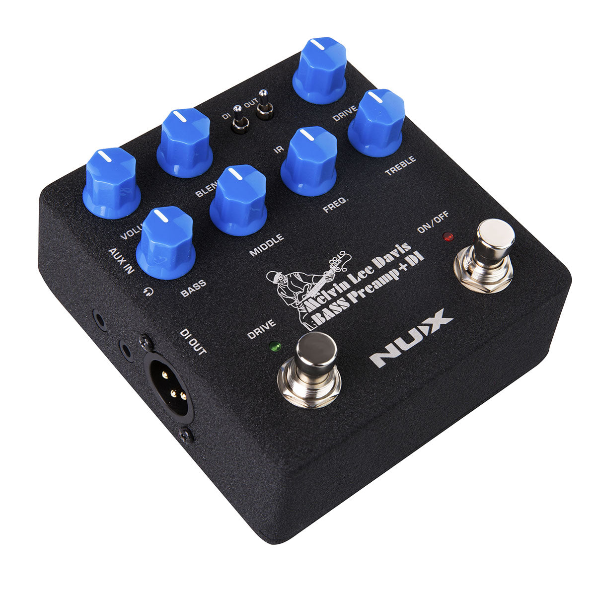 Nux NBP5 Bass Preamp and DI Stompbox