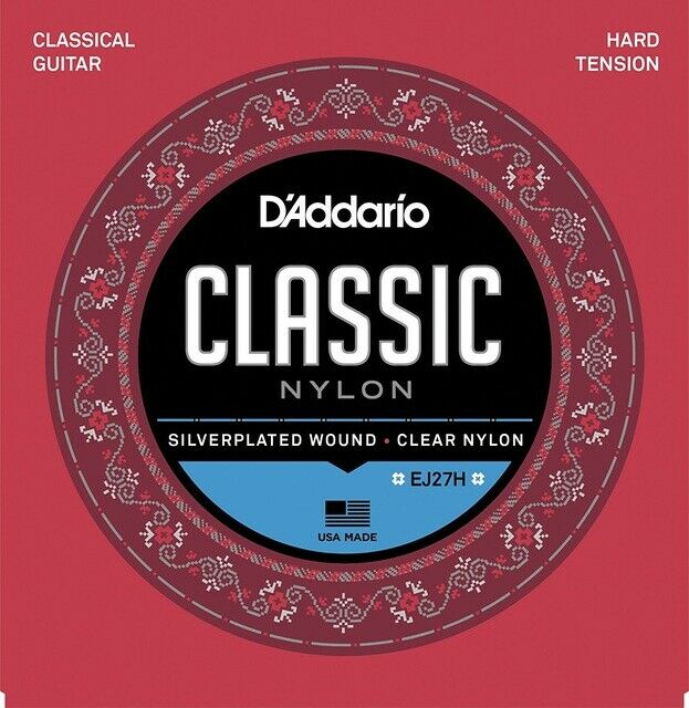D'Addario Ej27H Hard Tension Muta Per Chitarra Classica