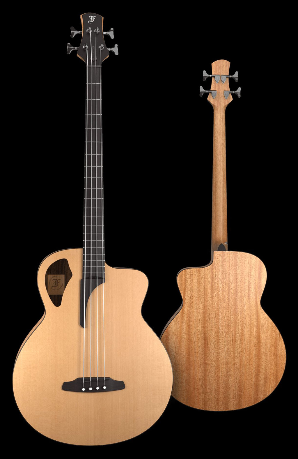 Furch B61 Cm 4 Basso Fretless Elettrificato