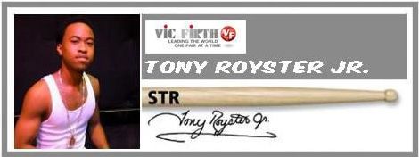 Vic Firth Bacchette Tony Royster Jr Signature