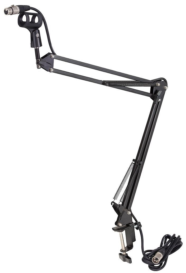 Soudsation St50M Asta Microfonica Snodabile da Tavolo con Cavo Bilanciato 4 Mt