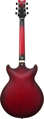 Ibanez AM53SRF Sunburst Red Flat Chitarra Semiacustica