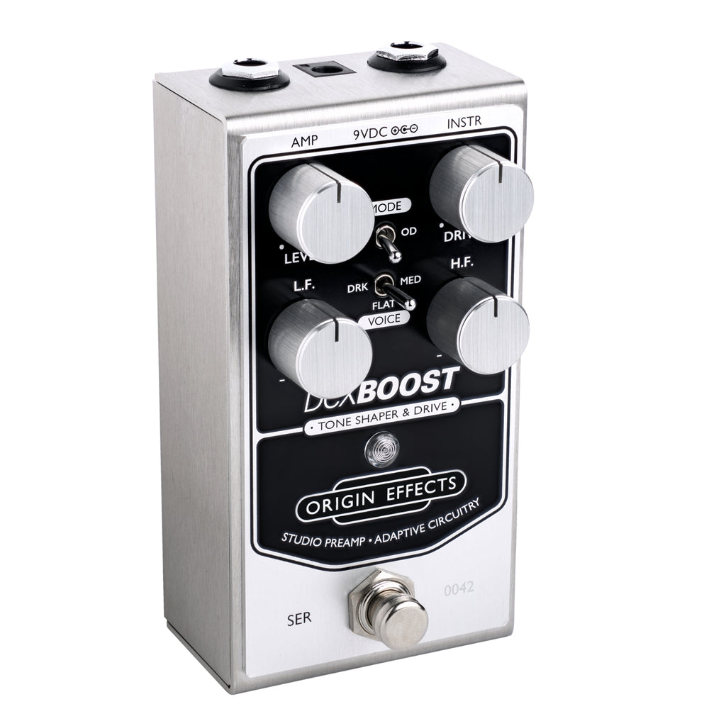 ORIGIN EFFECT DCX BOOST Preamp Booster per Chitarra