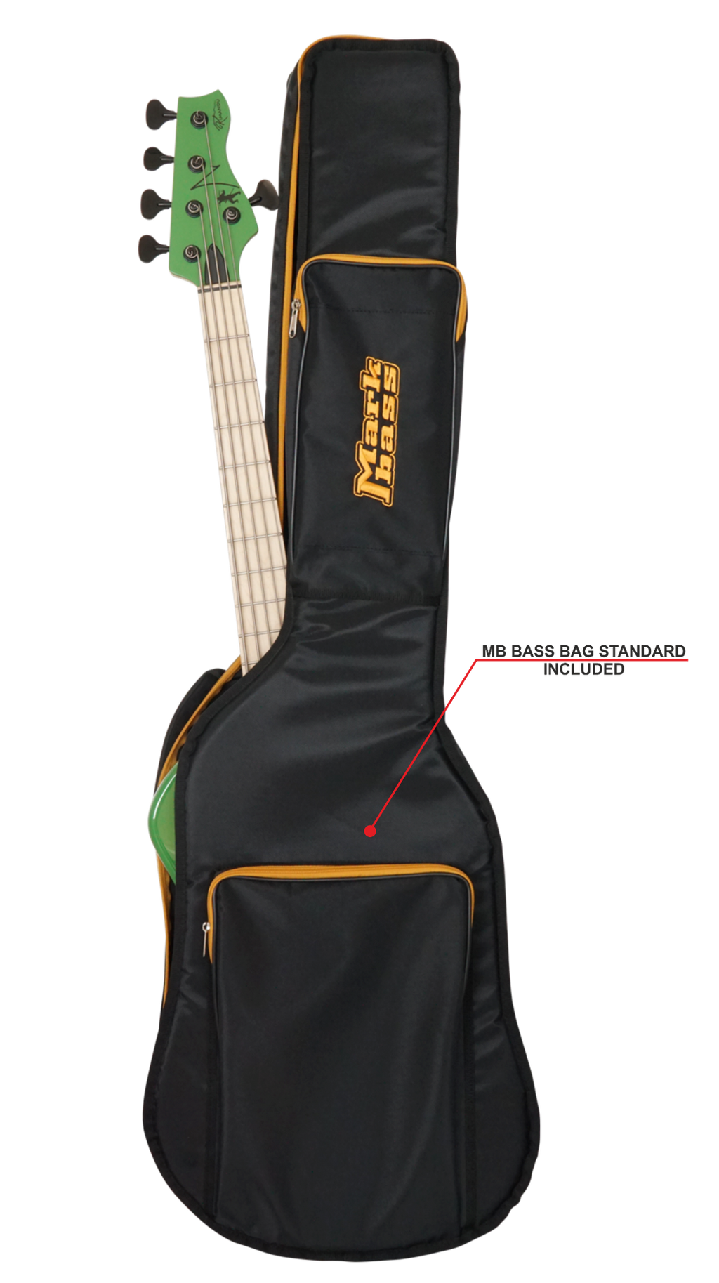 Markbass Mb Kimandu Green 5 Bk Maple Richard Bona Signature