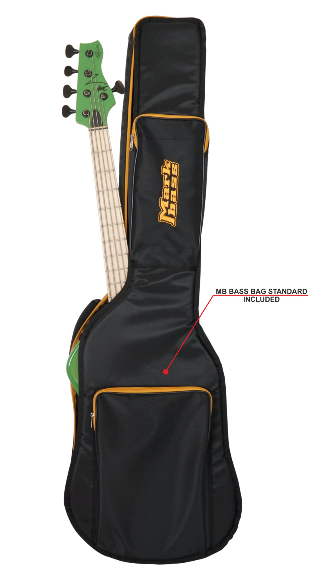 Markbass Mb Kimandu Green 5 Bk Maple Richard Bona Signature