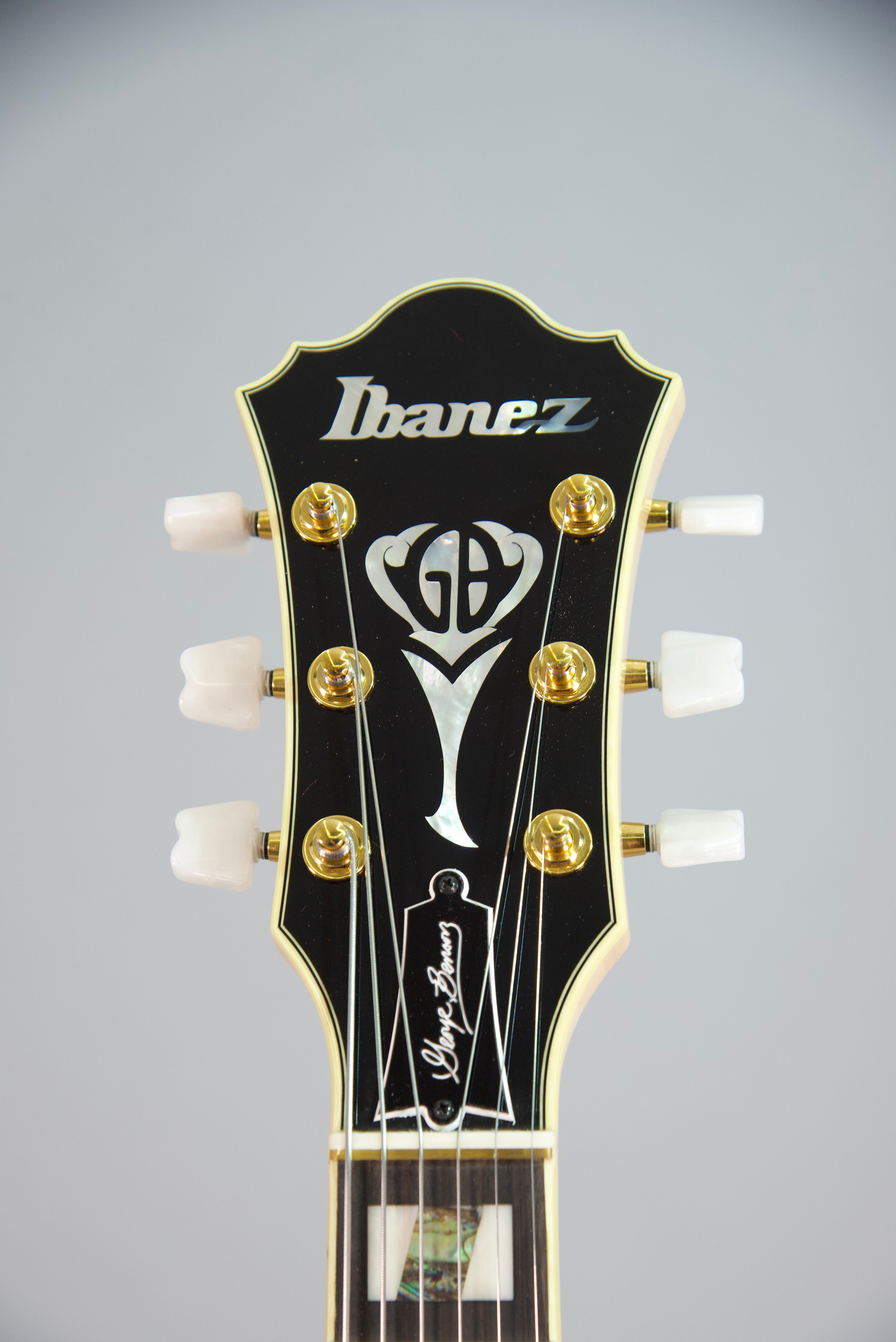 Ibanez George Benson Gb10Nt Chitarra Semiacustica Natural Con Astuccio