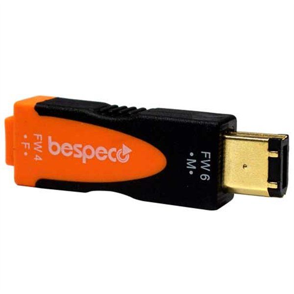 Bespeco Slad635 Adattatore Fw 1394 6 Poli M/Fw 1394 4 Poli F