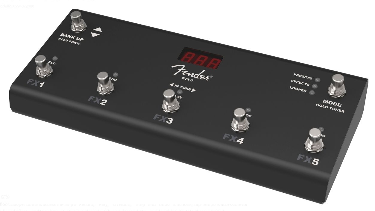 Fender Gtx-7 Footswitch