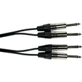 Yellow Cable K08-3 Cavo Segnale 2x Jack Mono/2x Jack Mono 3 m