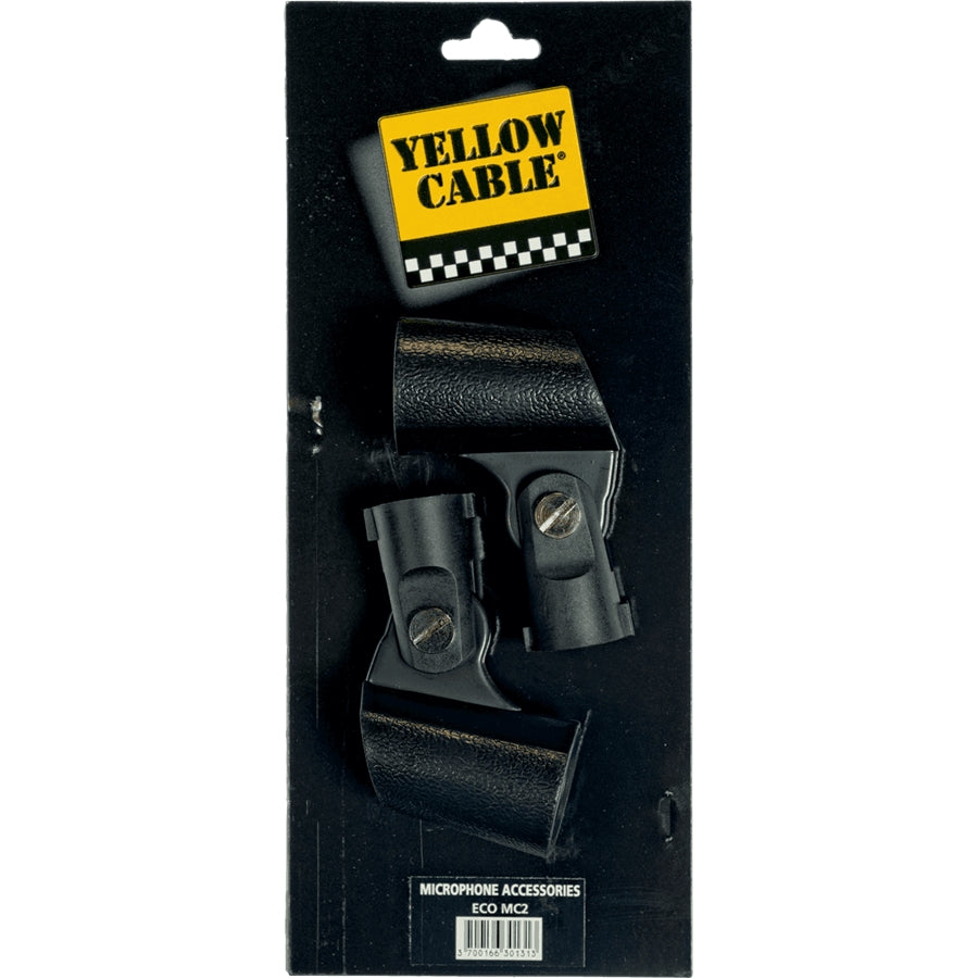 Yellow Cable MC2 Clamp for Microphone Ø 28 mm 2 Pcs