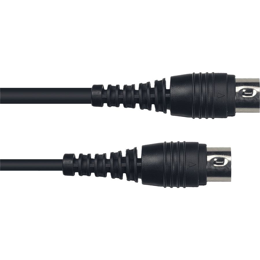 Yellow Cable MD6 5-Pin Male/Male MIDI Cable 5 m