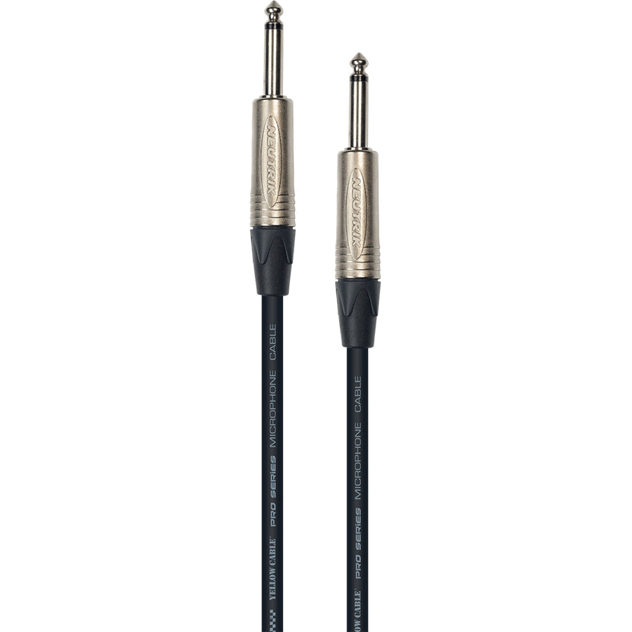 Yellow Cable PROG76D Cavo Strumento Jack Mono/Jack Mono Neutrik 6 m