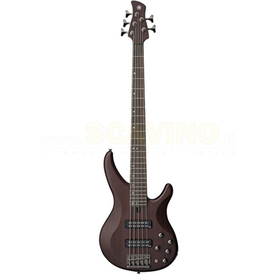 Yamaha Trbx505 Basso Elettrico Tranlucid Brown