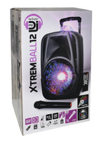 Karma Amplified Speaker with Radio Microphone and Light Effect 600W
