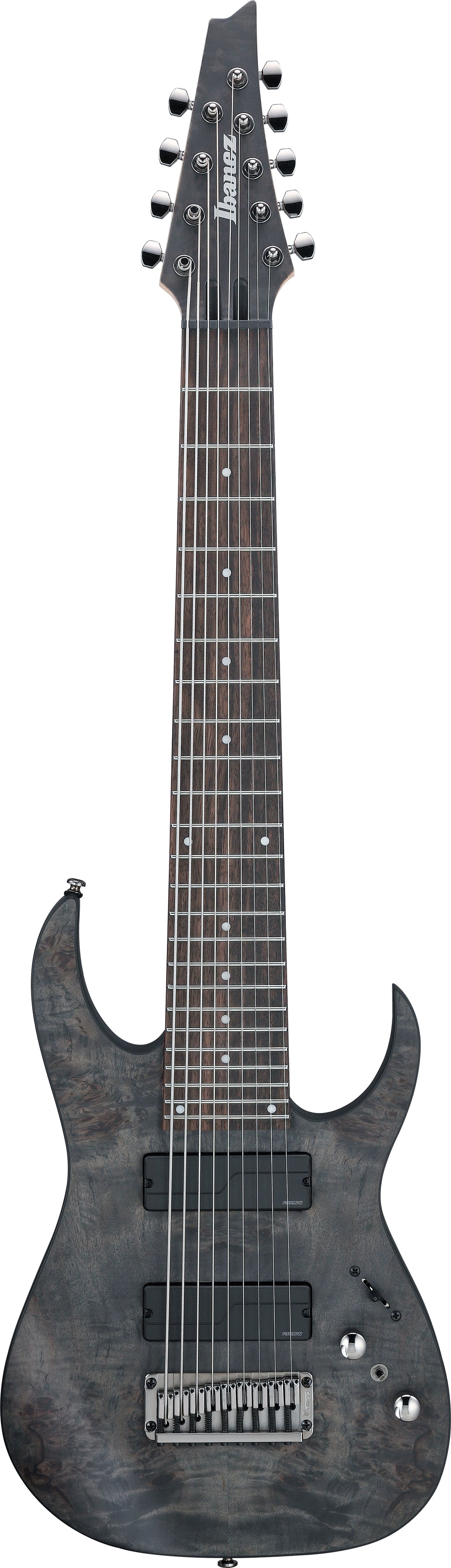Ibanez RG9PB Transparent Gray Flat Chitarra Elettrica 9 Corde