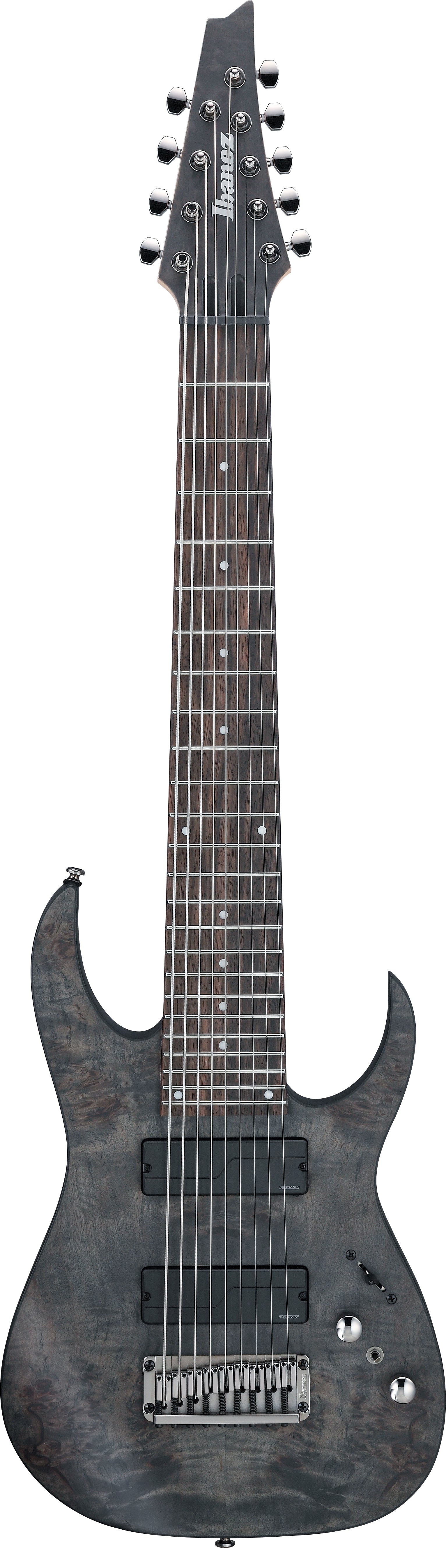 Ibanez RG9PB Transparent Gray Flat Chitarra Elettrica 9 Corde