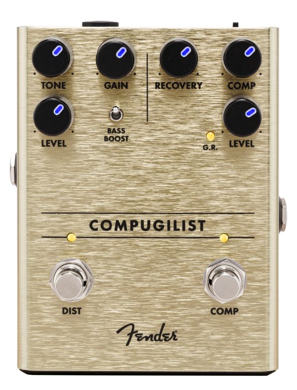 Fender Compugilist Compressor Distortion Pedale Effetto