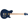 Sterling by MusicMan Axis Flame Maple Top Neptune Blue